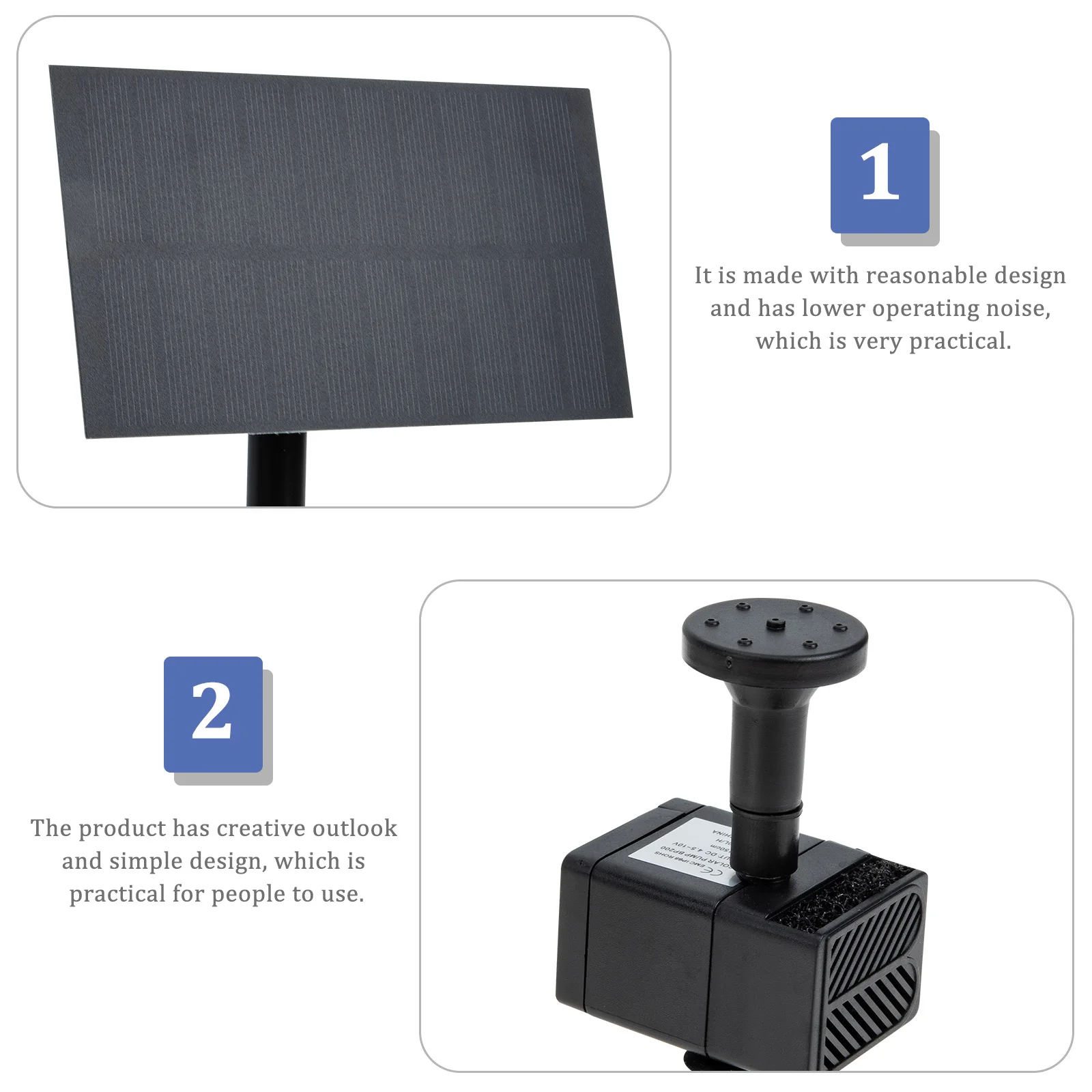 

Solar Fountain Pump Garden Pond Plant Mini Water Fish Accsesories Bird Bath Fountains Outdoor Powered Hose Nafoura