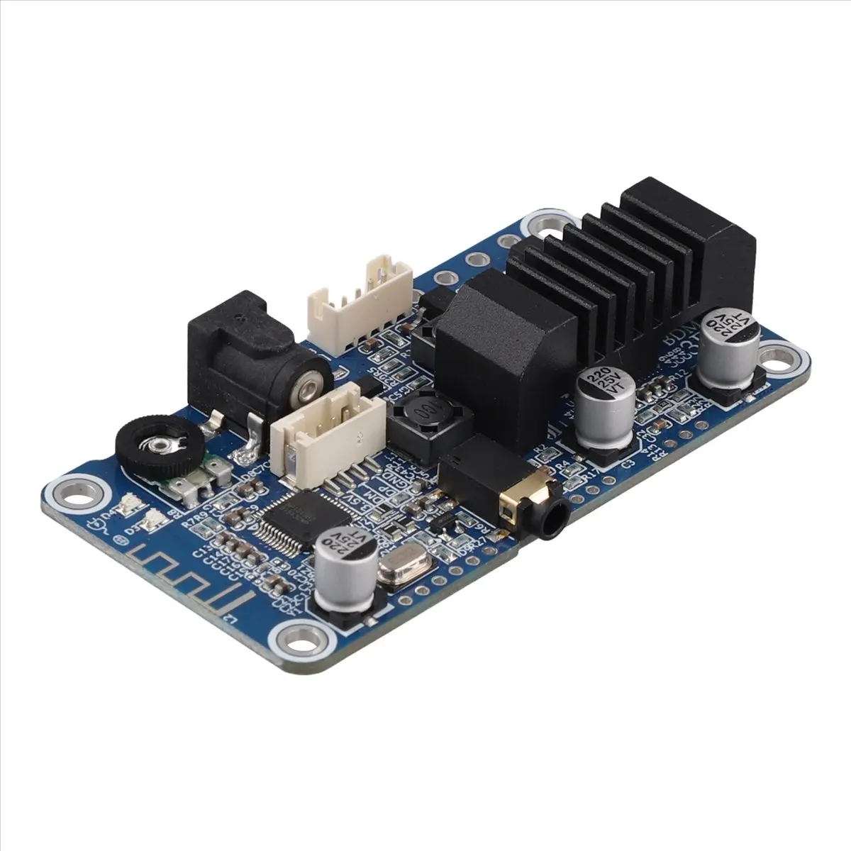 ◆[T69C]TPA3116 Bluetooth 5.0 Stereo Power Amplifier Stereo 2X50W 3.5mm Input Supports DSP Tuning Tuning DC12V-24V
