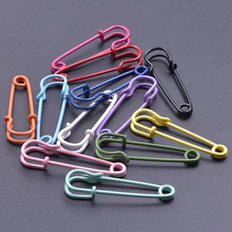 Simple Korean Safety Pins DIY Jewelry Making Supplies Brooches Handmade Materials Fit Dress And Personal Adornment Decoration