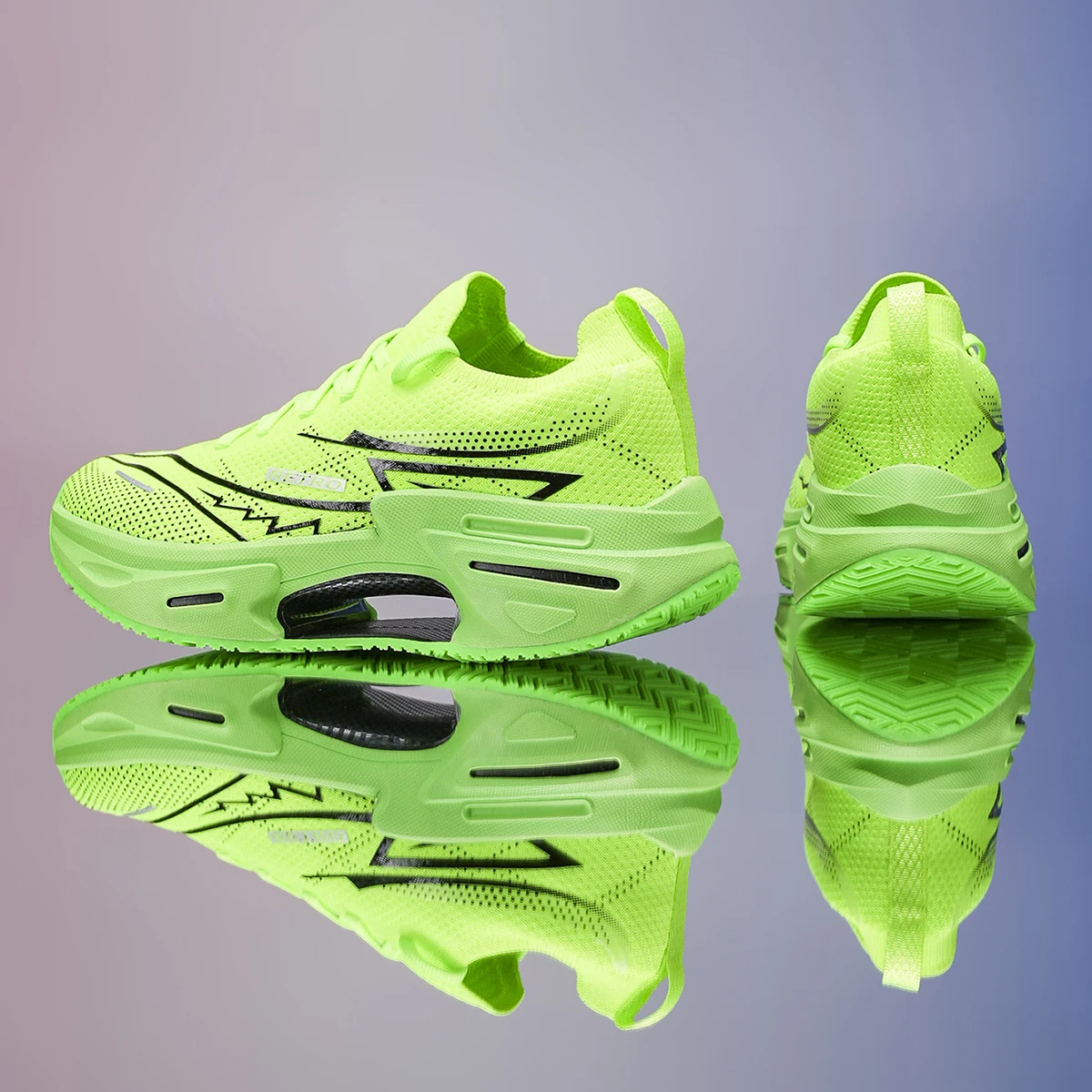 

Мужские кроссовки большого размера с лезвиями, противоскользящие амортизирующие крутые подошвы для ходьбы, треккинга, отдыха, летние кроссовки для бега Zapatills