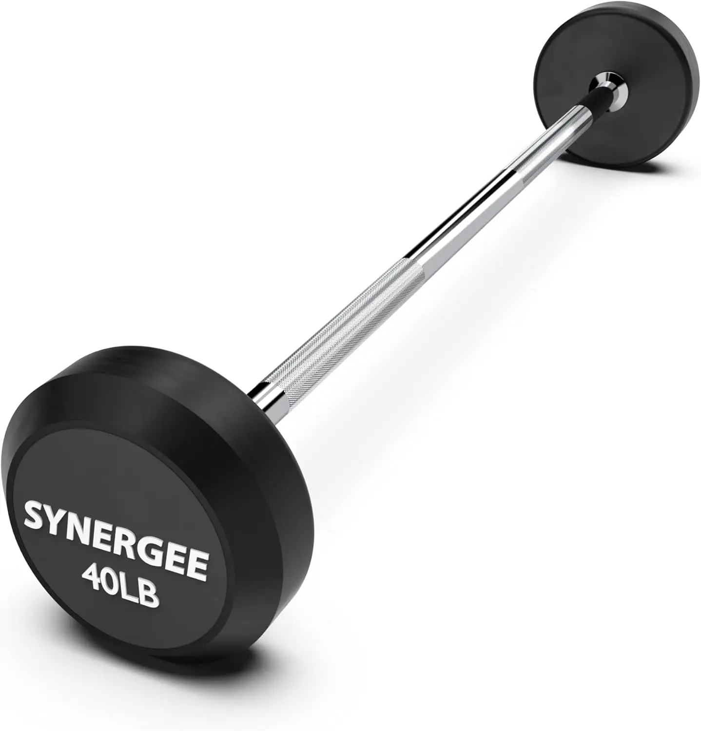 

Fixed Barbell Pre Weighted Straight Steel Bar With Rubber Weights - Fixed Weight