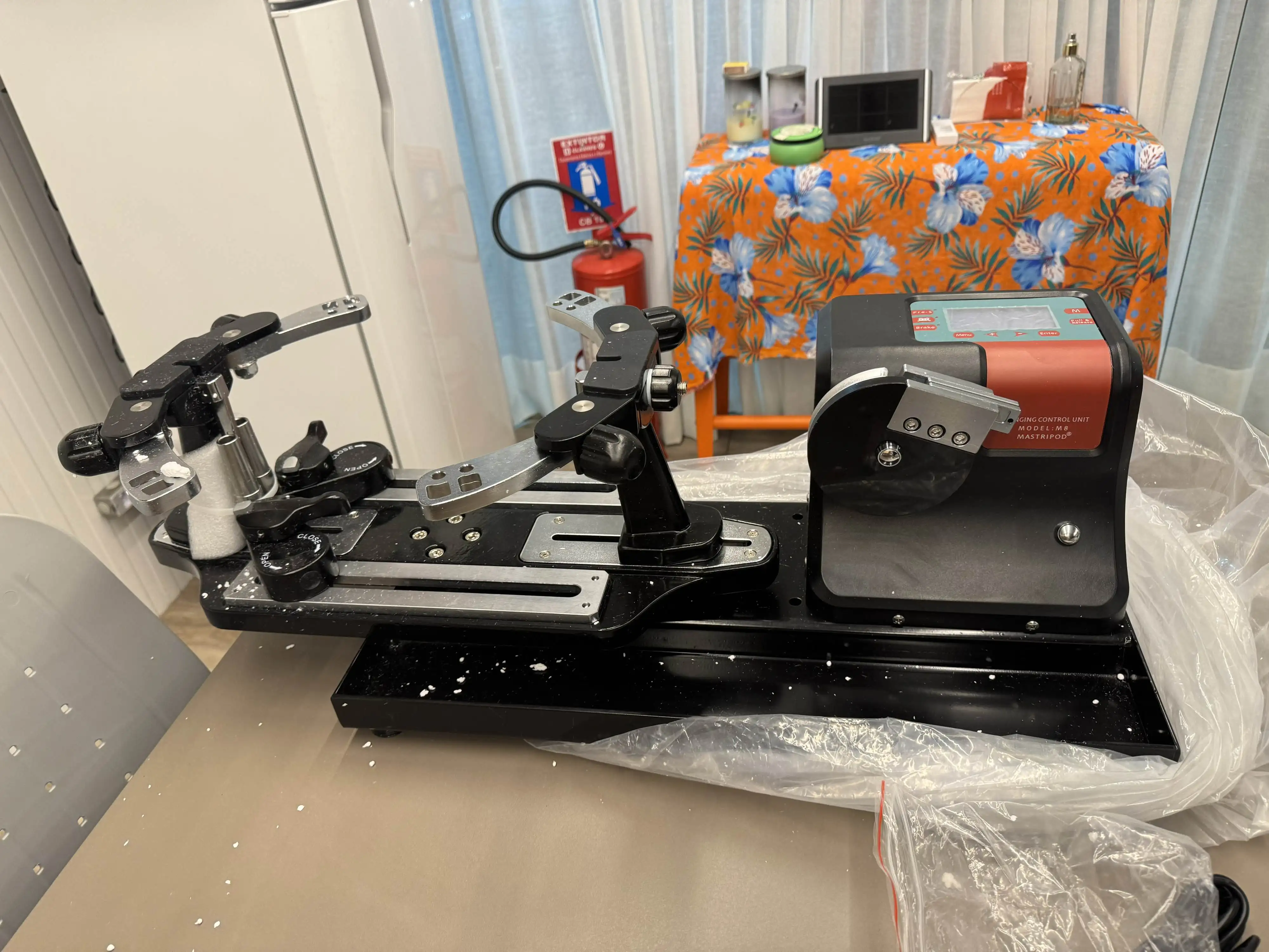 TOP 9-102 LB  Computer Stringing Machine Badminton Tennis Rackets Automatic Racket Badmintonstringing Machine With Clamp
