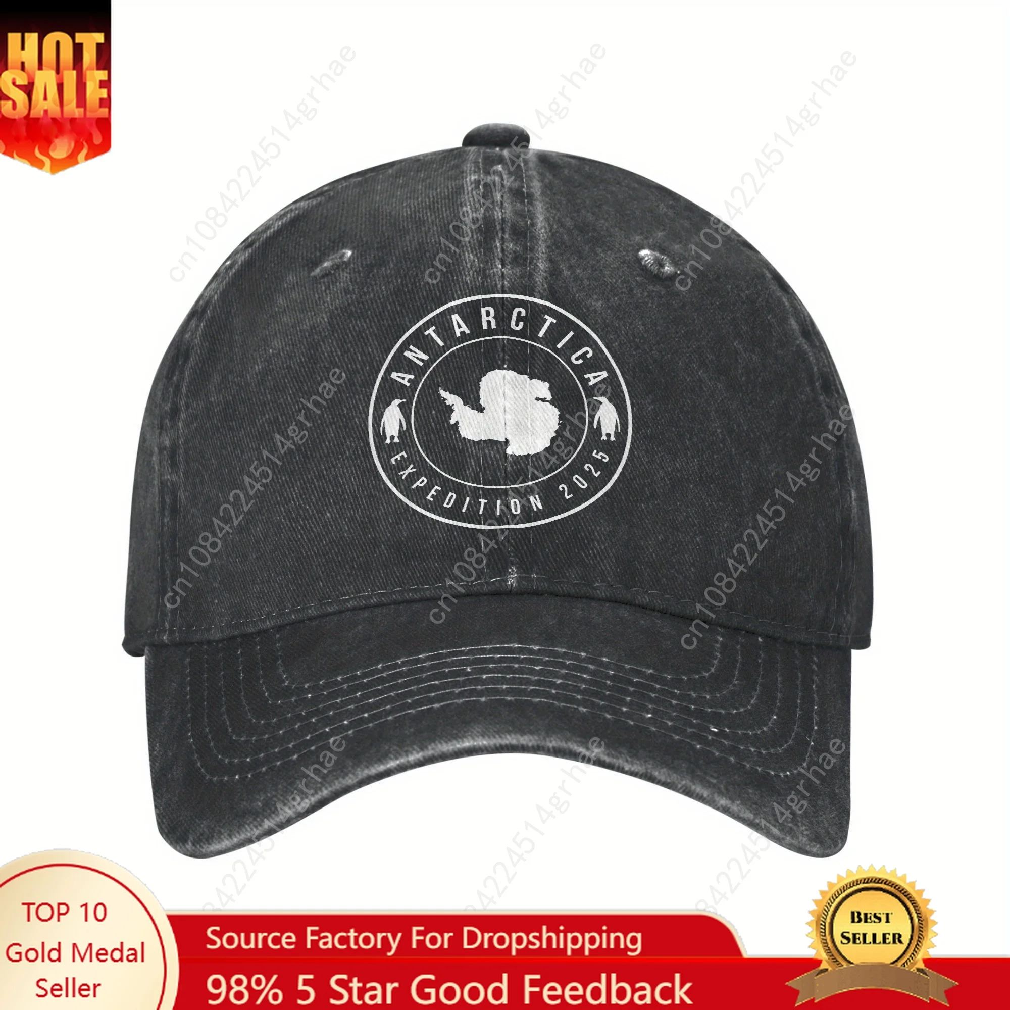 

Antarctica Expedition 2025 Artic Travel Souvenir Retro Baseball Cap Women Men Casual Baseball Caps