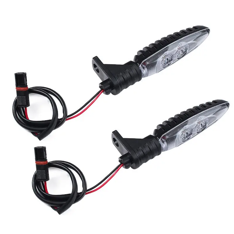 For BMW S1000RR R1200GS F800 F650GS F700GS Motorcycle Front Led Turn Signal Indicator Light ABS Plastic 813596 2x