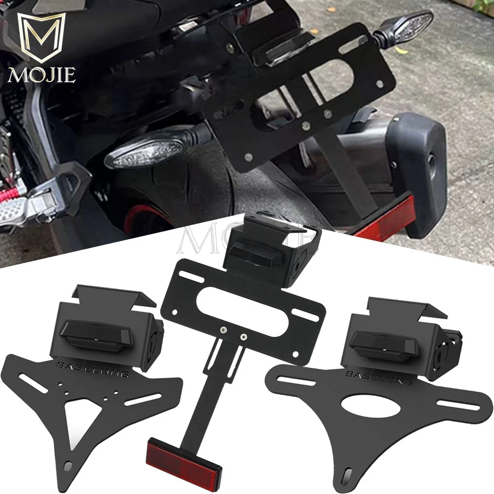 

FOR KAWASAKI Z H2 ZH2 / SE / Performance 2020 2021 2022 2023 2024 2025 2026 Motorcycle License Plate Bracket Holder Light Fender