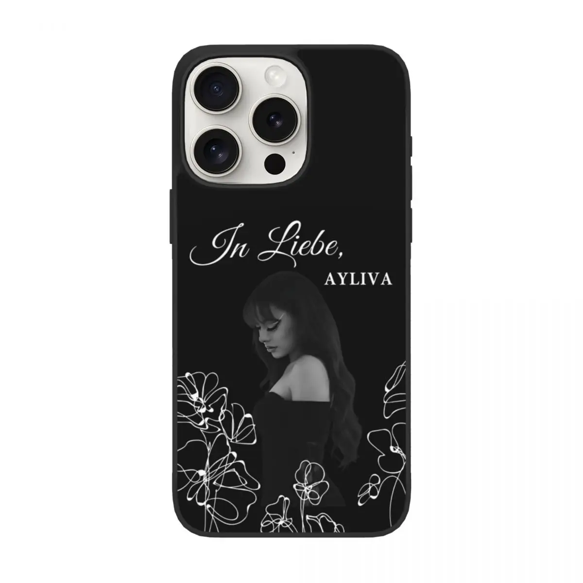

Awesome TPU Case For iPhone 15 Pro Max Ayliva In Liebe Flower Cover Soft Phone Case