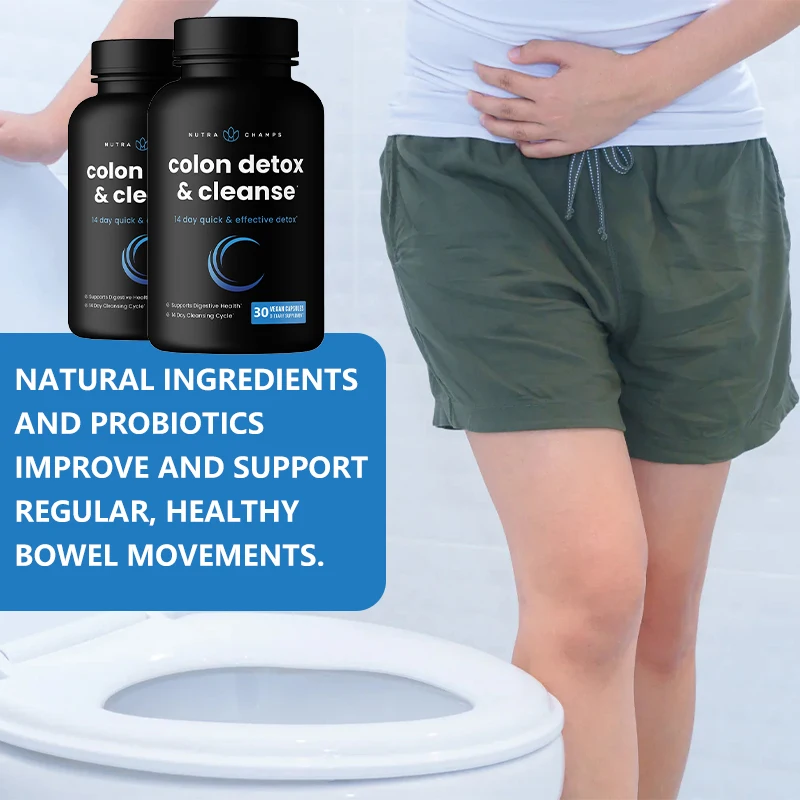 Colon Cleansing Detoxifier - Maintains Stomach Acid Balance, Promotes Intestinal Health, Helps Burn Fat and Relieves Bloating