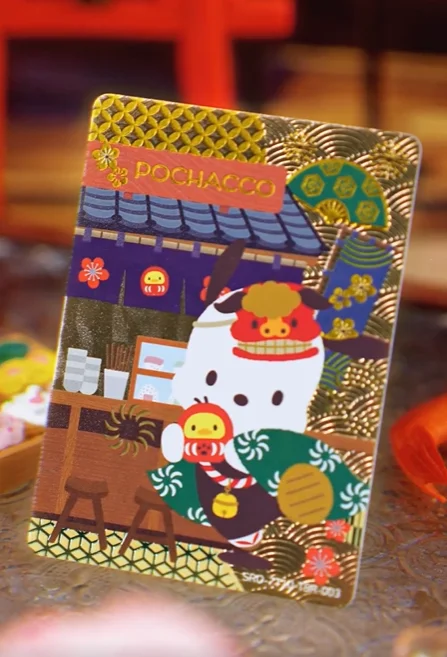 Kabao Cultural Sanrio Family Trading Cards Trendy Party Glow Pack Vol.7 Anime Periphery Collectible Cards Booster Pack Gifts