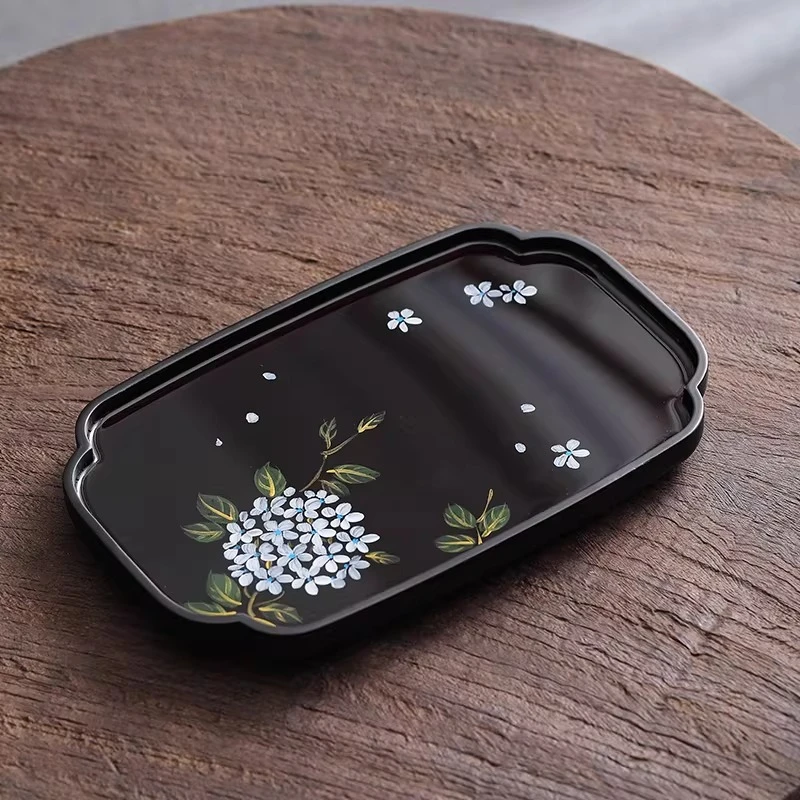 Vintage Accessories Tea Tray Indoor office Chinese Gongfu Tea Tray Supplies Decorative Luxury bandejas de madera Tea Supplies