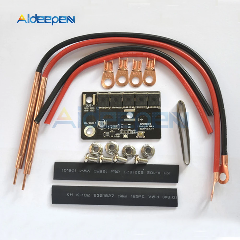 Spot Welding Machine Accessories Welding Pen full set accessories DIY Portable 12V Battery Energy Storage Spot Welding Machine