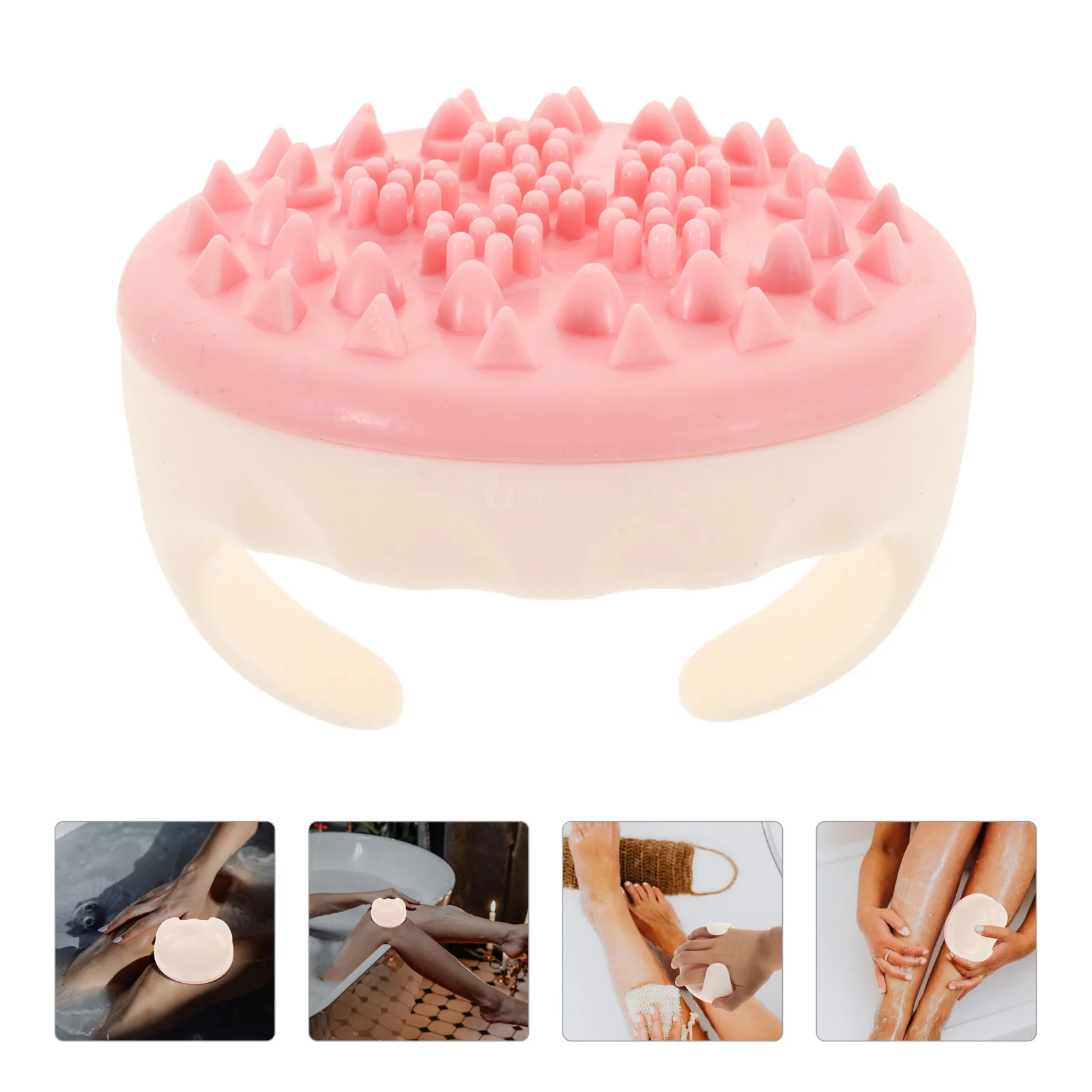 

1 шт., массажная щетка для похудения ног, компактный портативный ручной инструмент для тела для гладкой кожи, антицеллюлитный ролик для всего тела