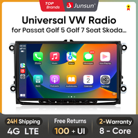 Junsun Android Auto Radio for Volkswagen VW Passat B6 B7 T5 Tiguan Touran GOLF POLO Carplay 4G Car Multimedia GPS 2din Autoradio