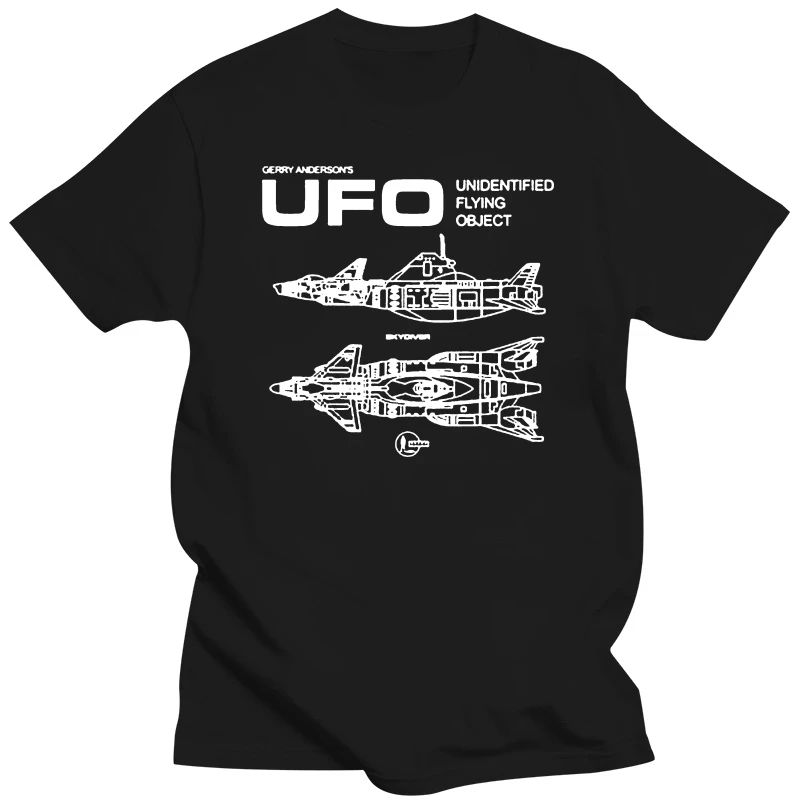 UFO SHADO TV Series Skydiver T Shirt