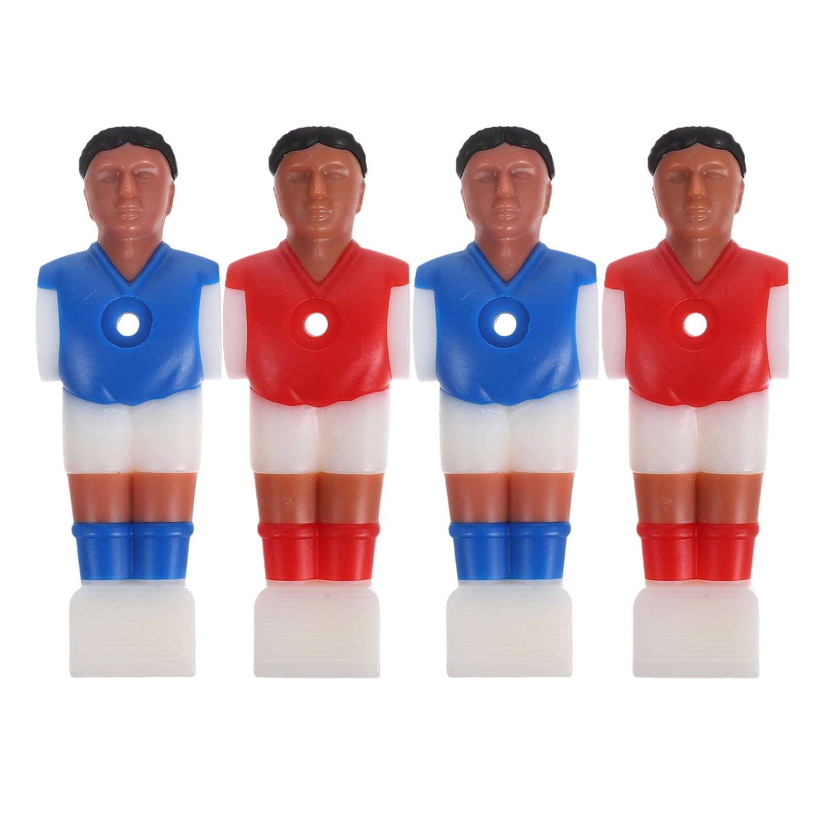 

Foosball Men Replacement Plastic Soccer Tournament Style Tabletop Football Kids Mini Players Fits Standard Rods Office Use
