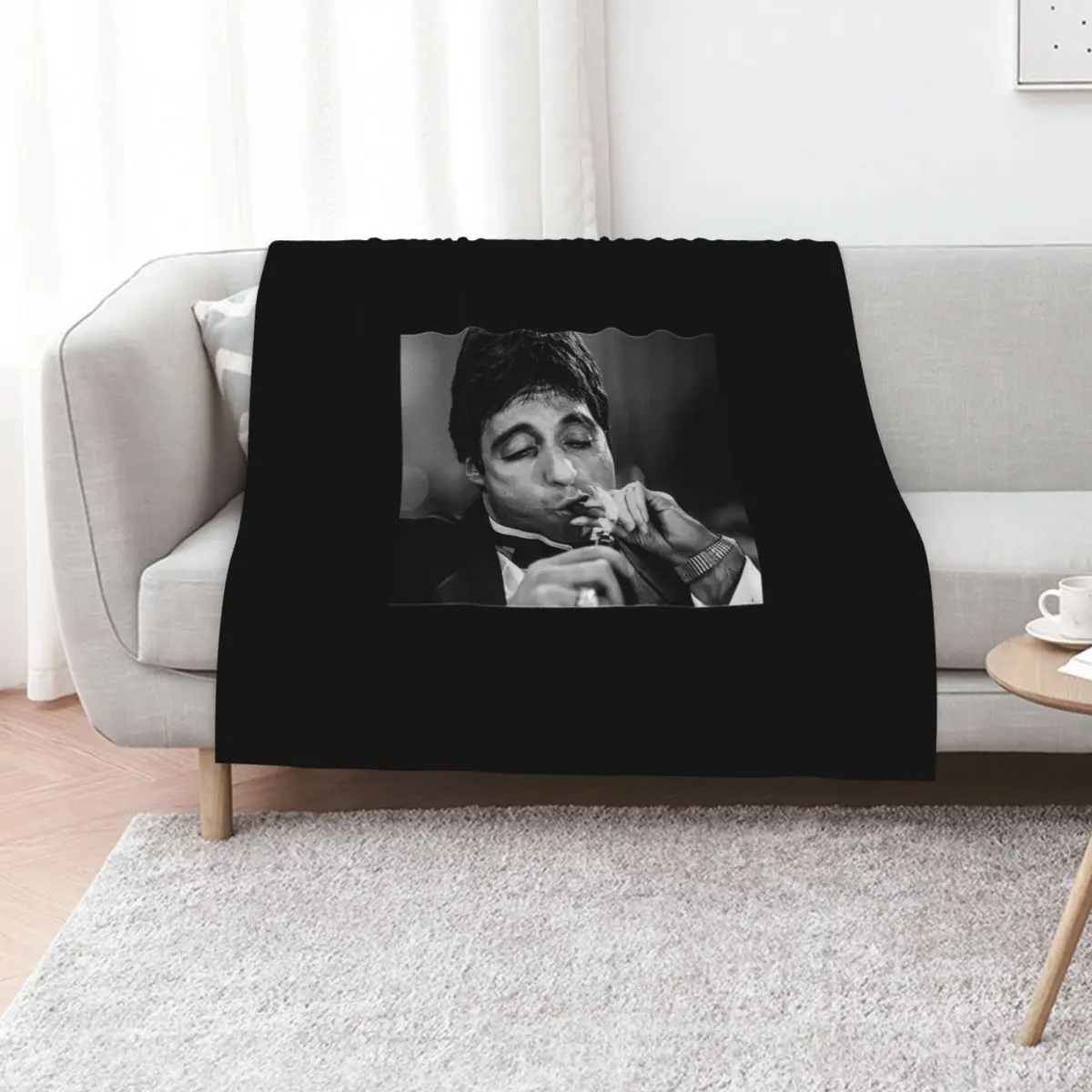 

Scarface Throw Blanket Loose Quilt blankets ands Soft Beds Blankets