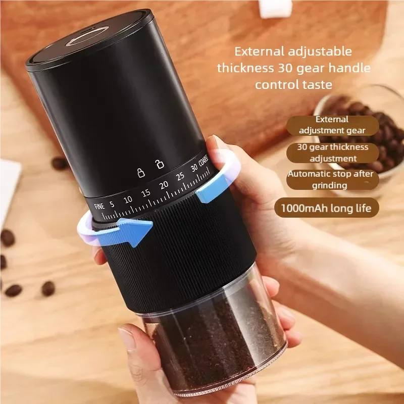 

Small Portable Mini Home Kitchen Mill Automatic Type-C Charging Grinder Electric coffee machine Grind coffee beans Non-manual