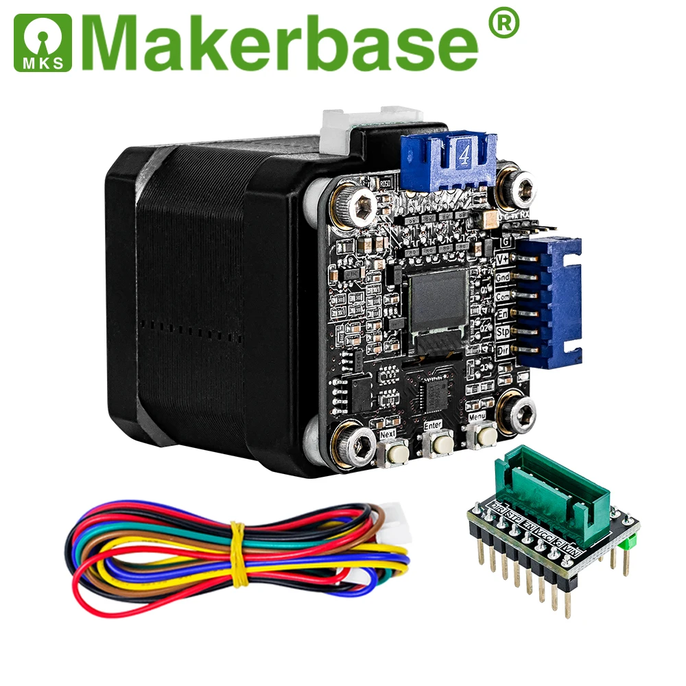 Makerbase MKS SERVO42C NEMA17 Closed Loop Stepper Motor Driver CNC 3d Printer parts prevents losing steps for Gen_L SGen_L