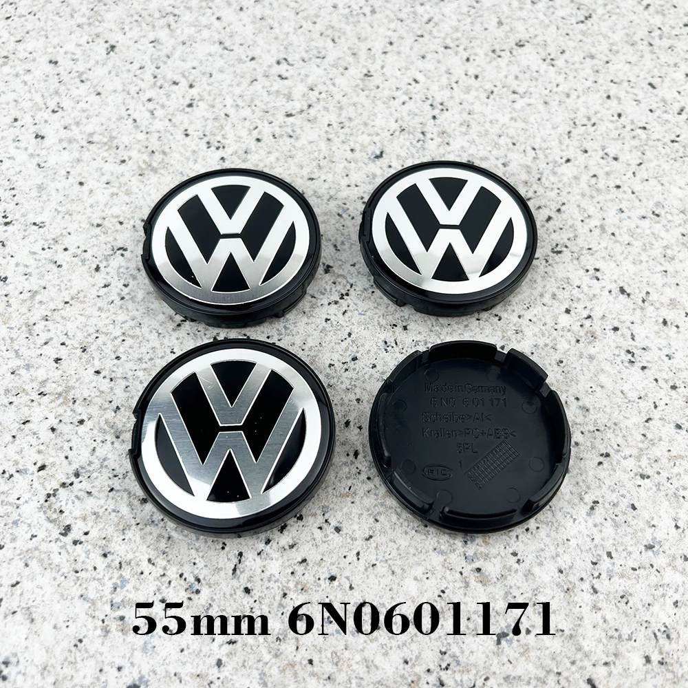 Voor VW Volkswagen 4 stuks 60MM 56MM 65MM 70MM Auto Golf Styling Wiel Center Cap Hub Covers Badge Accessoires 3B7601171 1J0601171