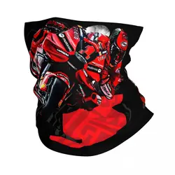 Francesco Bagnaia Number 1 Moto GP Bandana Neck Cover Printed Motorcycle Club Face Mask Multi-use Balaclava Cycling Unisex Adult