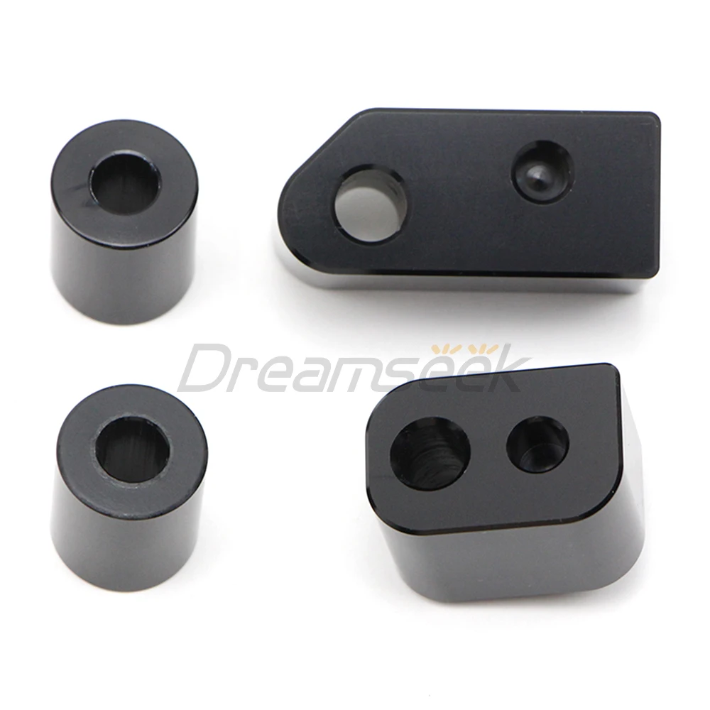 1 Inch Driver Floorboard Extender Relocation Bracket for Harley Touring Electra Glide FLHT Road King FLHR 09-22 Extension Kit
