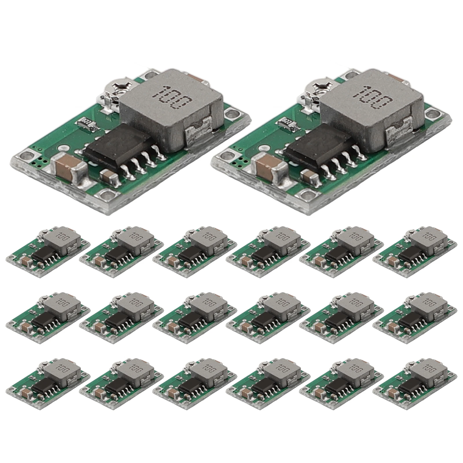 20pcs DC DC Adjustable Voltage Converter Modules Non Isolated Design Input Range 4 75V 23V to Output Range 1V 17V