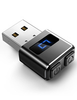 Vaydeer USB Mouse Jiggler Tiny Undetectable Mouse Mover with Separate Mode and ON/OFF Buttons,Digital Display and Protective Cov