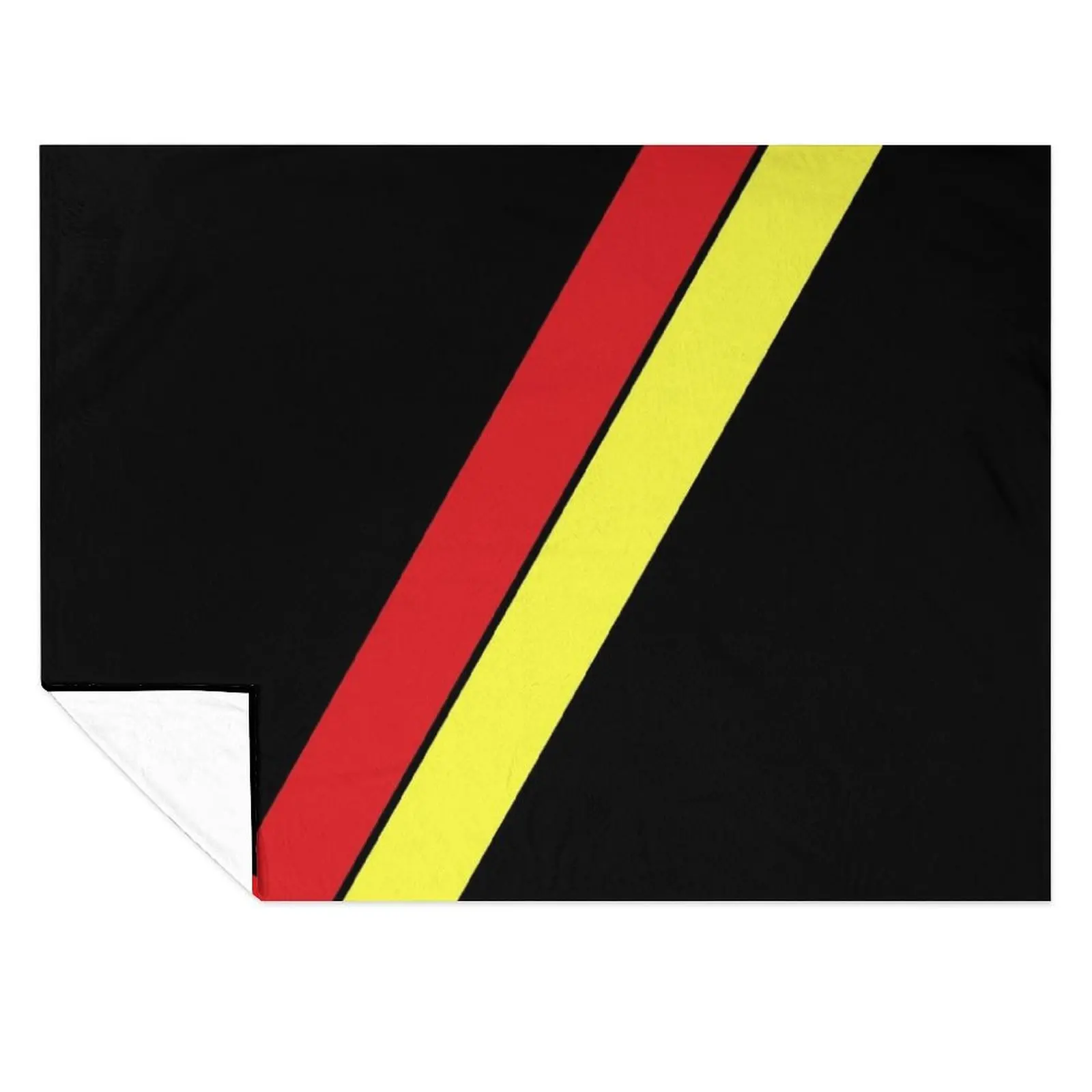 

Retro Partick Thistle Black Red Yellow Sash 2000 Throw Blanket Soft Beds Bed covers Vintage funny gift Blankets