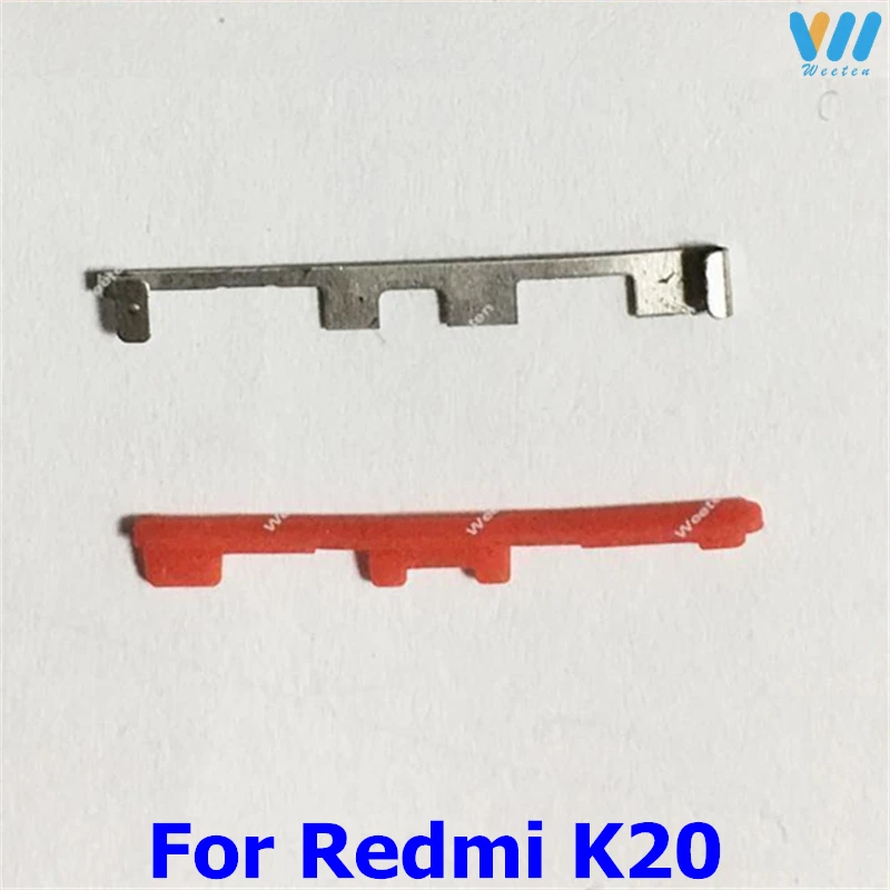 K20 K30 Pro Side Button Buckle Bolt Bracket Power Volume Key Switch Bracket Snap Gasket For Xiaomi Redmi Note 7 9 Pro 8 9 9S 5G