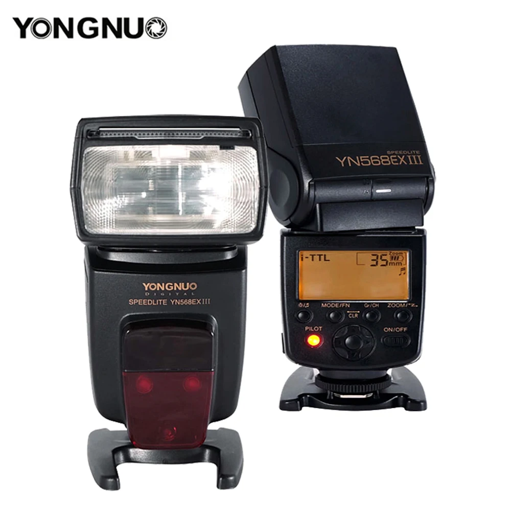 

YONGNUO YN568EX III Speedlite GN58 TTL Wireless HSS 1/8000s Master Slave Flash Light for Nikon DSLR Camera