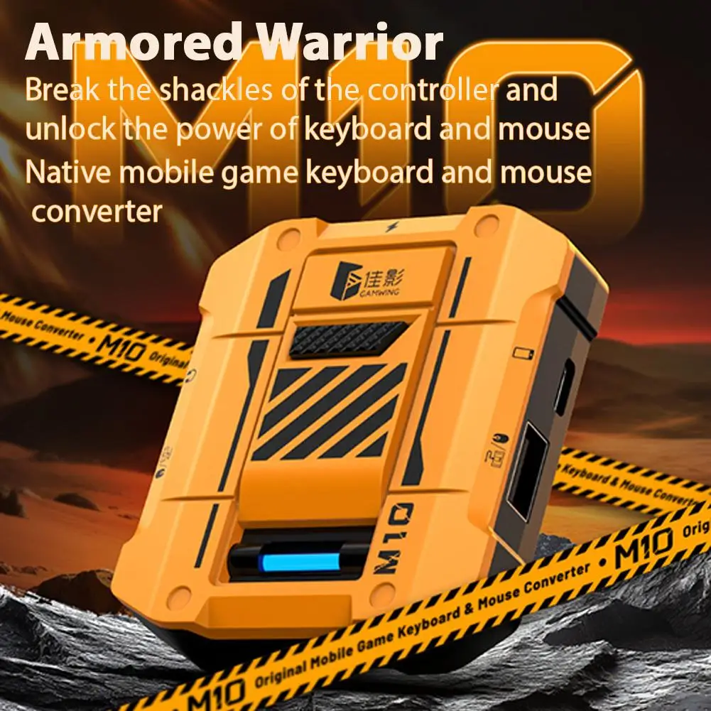 

for M10 Gaming Keyboard Mouse Converter Intelligent Mapping Wired USB Double-sided Socket Game Keyboard and Mouse Converter