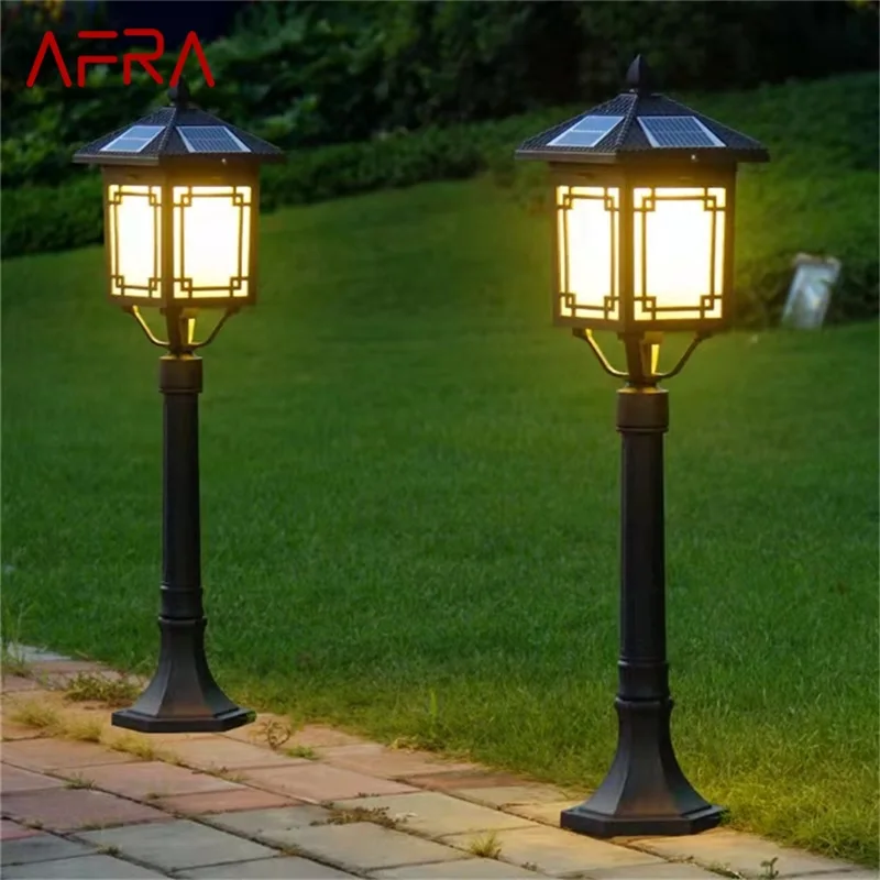 

AFRA Classical Outdoor Lawn Lamp Light LED Waterproof Electric Home for Villa Path Garden Decoration