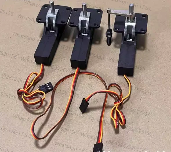 RC Models Plane Spare Parts 15kg-cm  Retracts  Controller Retractable Landing Gear for 4-8kg Airplane DIY Models EDF Jet Fighter