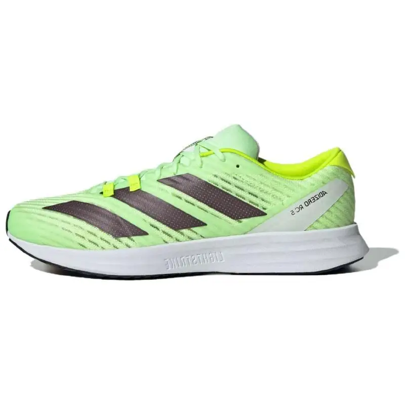 adidas Adizero RC 5 Running Shoes Unisex Low-top Green/bright Lemon Yellow Sneakers shoes IE3720