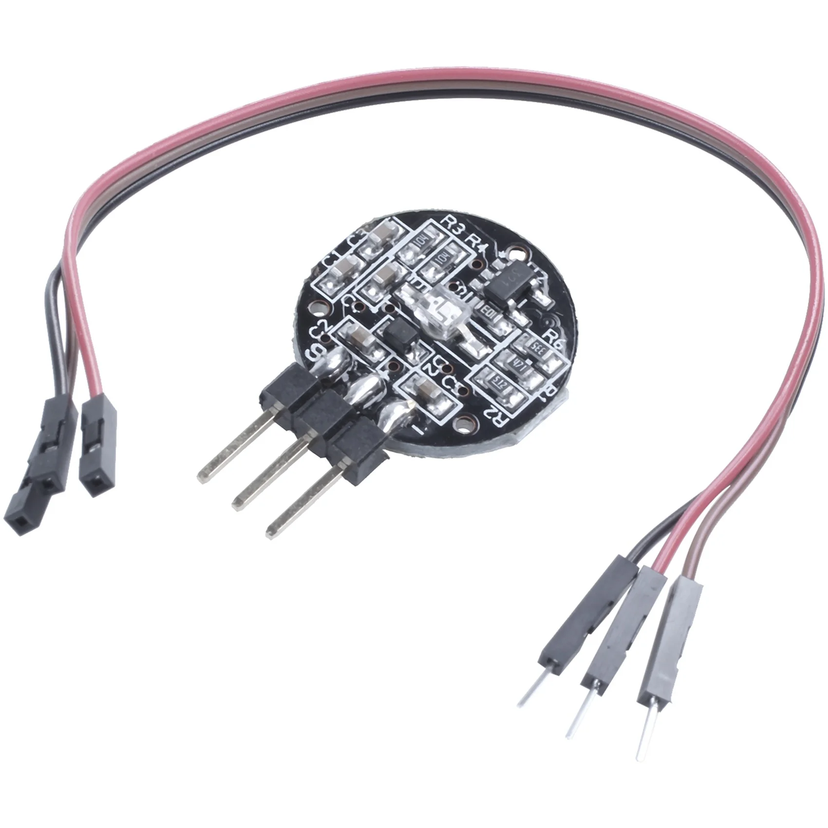 

PHILE-3X Датчик пульса Датчик сердечного ритма Датчик сердечного ритма для Arduino Raspberry Pi, черный и красный