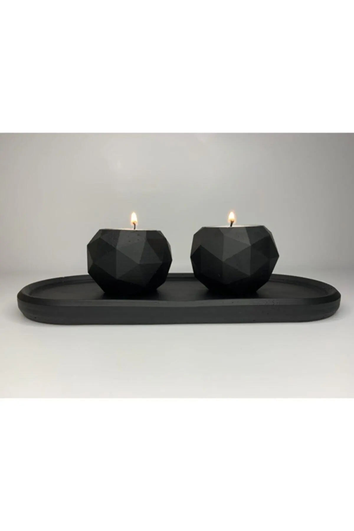 

Concrete Candle Holder Set Mini Candle Holder Set. Decorative candle holder set Place mat 24 cm 10 cm. Special design products.