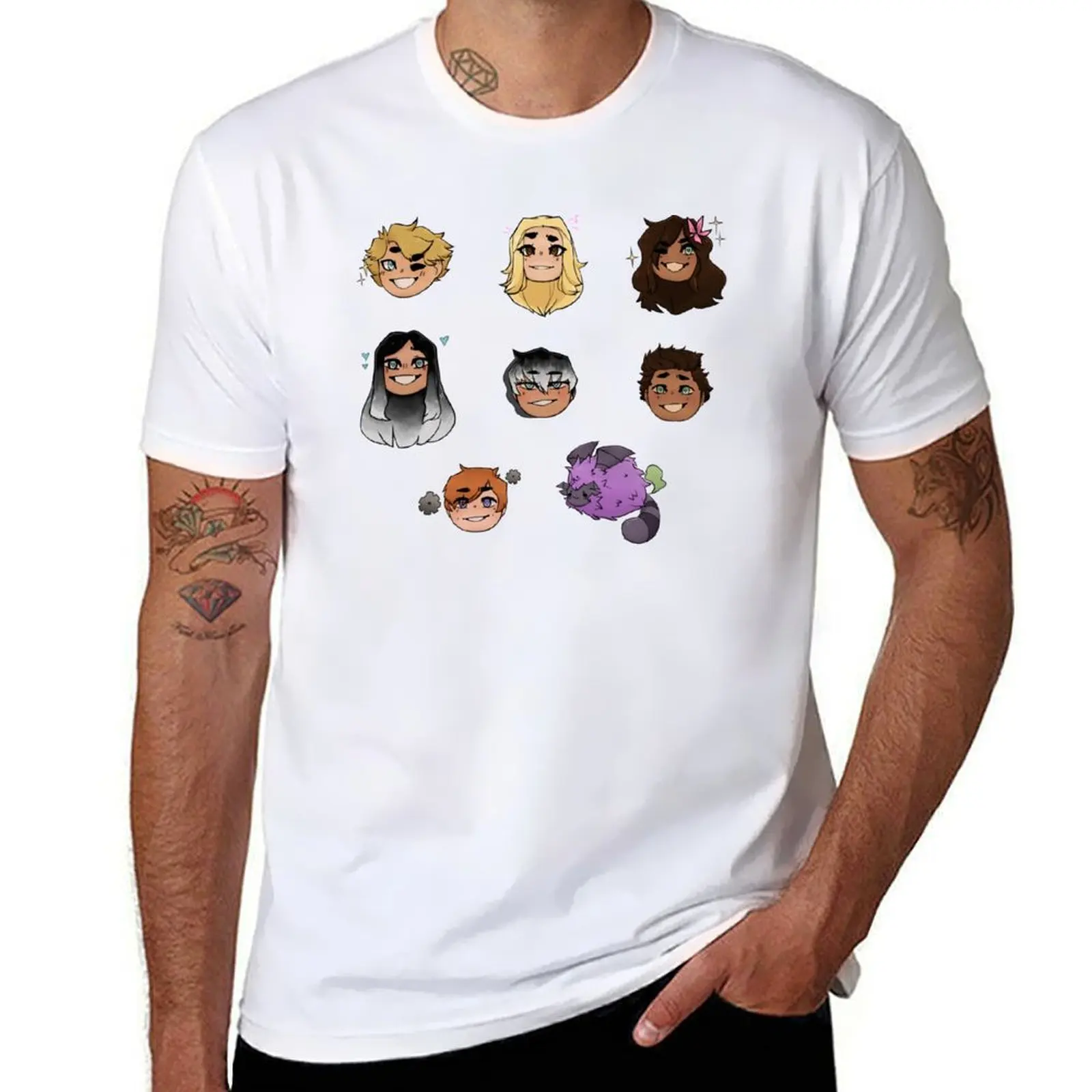 

Kotlc Sticker Sheet T-Shirt men t shirt cotton 100% man t shirt designer T-Shirt