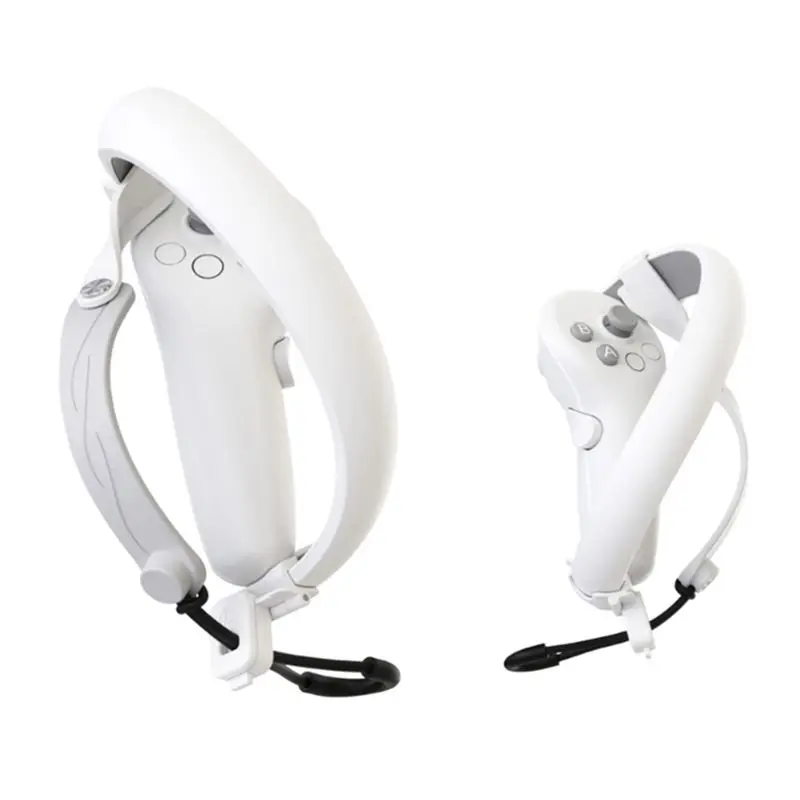Y43A-VR Handle Grip Straps For Pico 4 VR Gaming Headset Controller Belts Soft TPU Anti-Throw Handle Straps VR Accessories