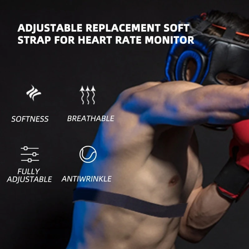 

Replacement Chest Strap Heart Rate Monitors Replacement Belt Adjustable
