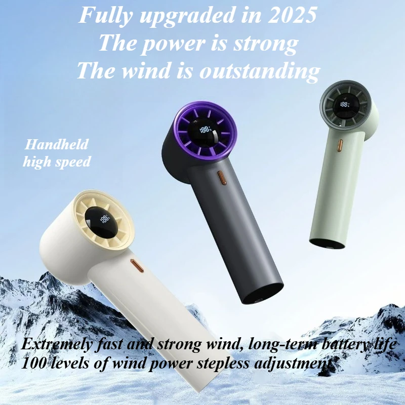 

The New Product Has A Long-lasting Battery Life, Rapid Cooling, and High-speed Operation of A Handheld Mini Fan