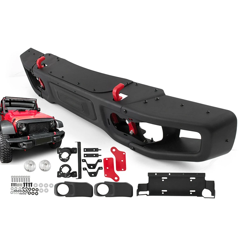 Modification Parts Body Kit Front Bumper For Wrangler Jk 2007-2017customcustom