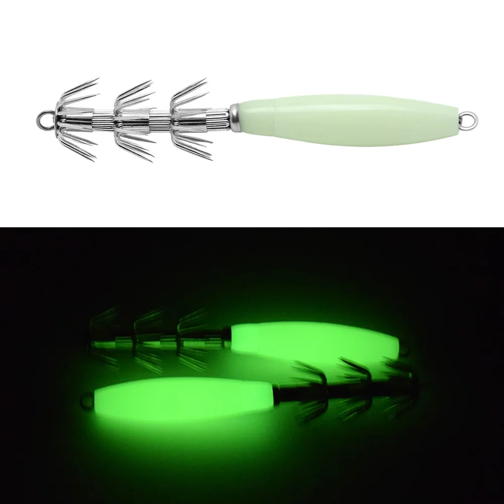 1 pc new large-sized squid hook, three-layer squid jig hook, 20g, 36g, 48g, multiple models of sea fishing hooks