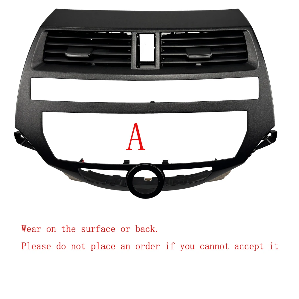 

For Accord 2008-2012 Original CD air conditioning panel Central control panel Center console trim cover
