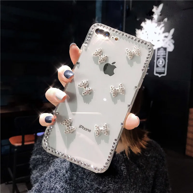 Girly Glitter Bling Diamonds Sparkly Soft Clear Phone Case For Goolgle Pixel 4A 4XL 3A 3 Pixel 8 Pro 7 6 5 5A 6A 7A Cover Funda