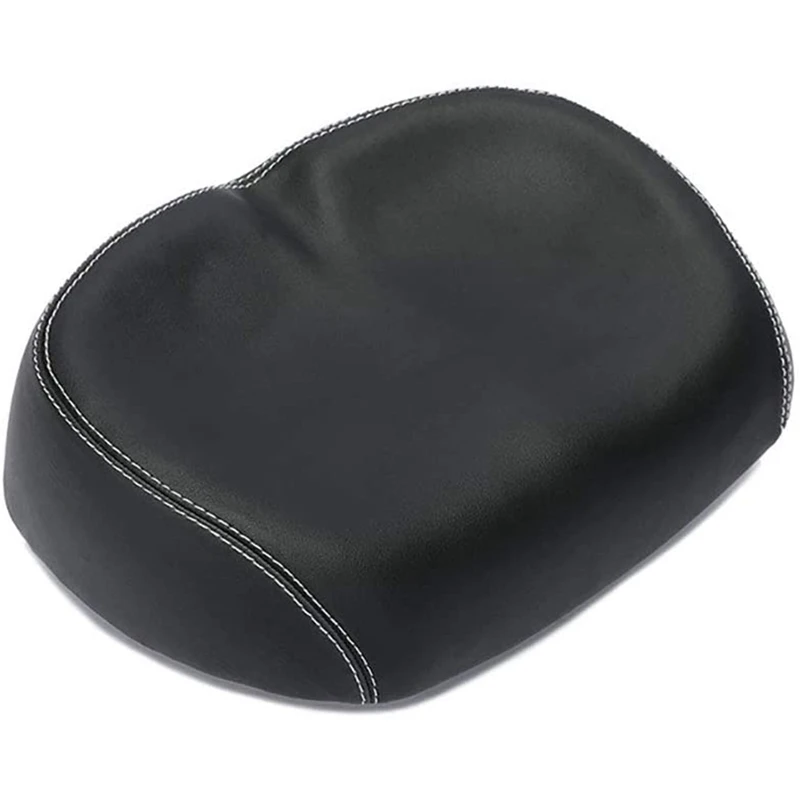 Wide Bike Seat,Comfortable Bike Seat, Bike Seat Comfortable Extra Wide Bicycle Saddle Pads,Waterproof Shock Bicycle Seat