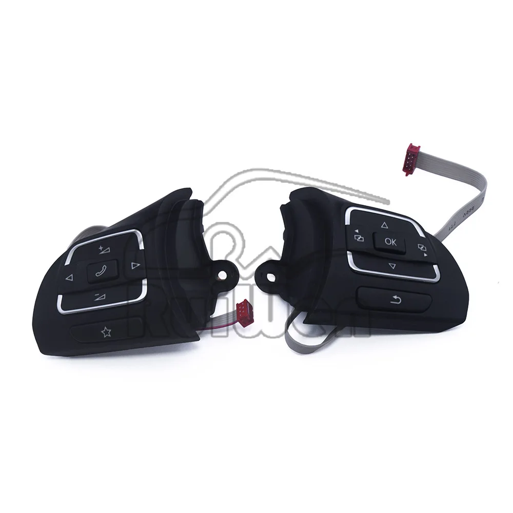 Good Quality Steering Wheel Button For VW Touran Jetta Amarok Tiguan Golf Caddy 2008 2009 2010 2011 2012 2013 2014 2015 16 17 18