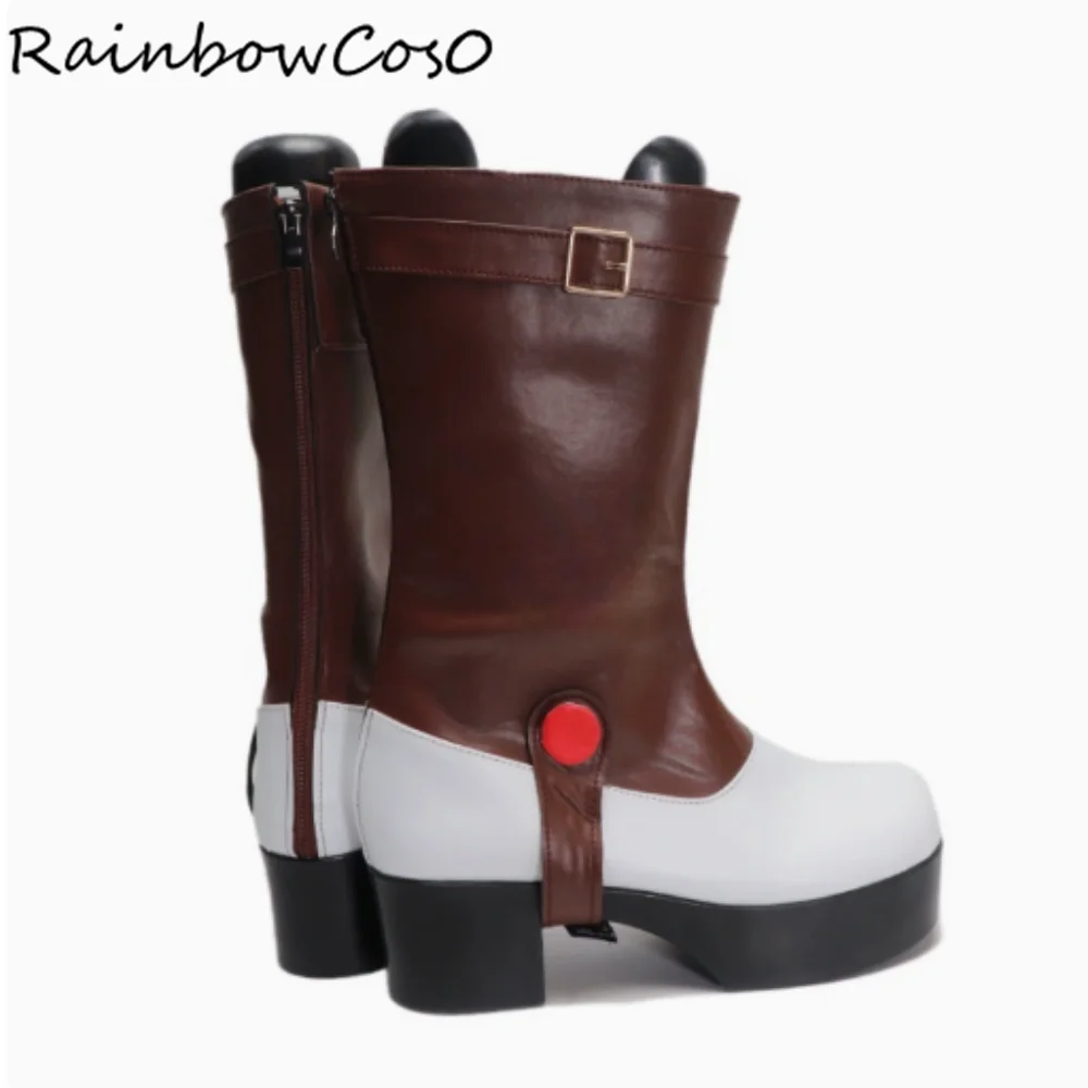 Johan Anderson Jesse Anderson Yu-Gi-Oh GX Scarpe Cosplay Stivali Gioco Anime Halloween Natale RainbowCos0 W4655
