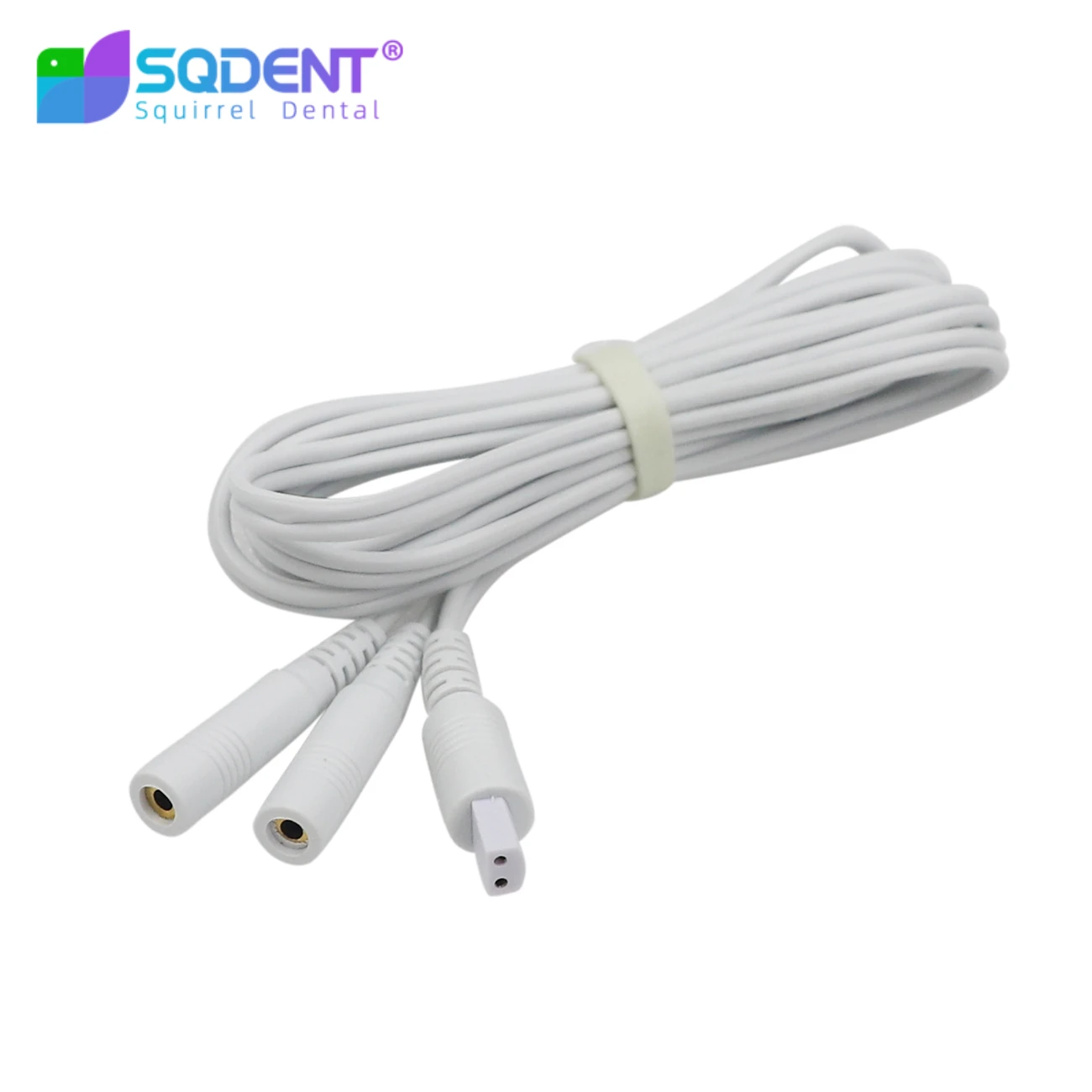 SQDENT Dental Apex Locator Test Wire Endo Treatment Measuring Accessories 4pcs Lip Hooks 1pc Testing 2pcs Cable File Holder