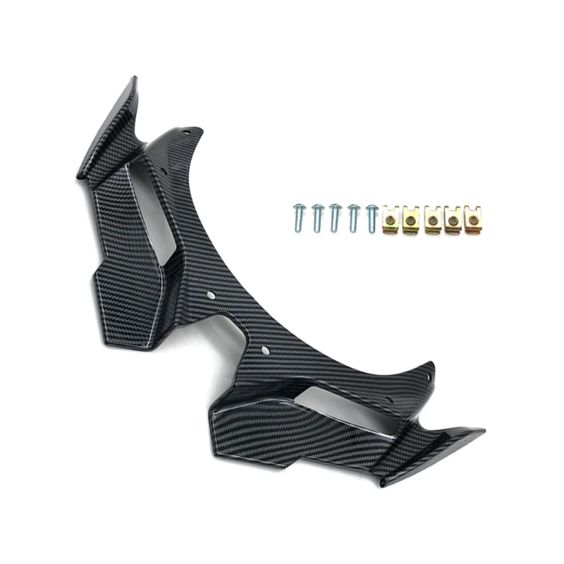 هيكل السيارة غطاء الجناح الديناميكي الهوائي الأنيق للدراجة النارية قطع غيار الدراجة النارية الأمامية لـ ZX4R دروبشيب #4