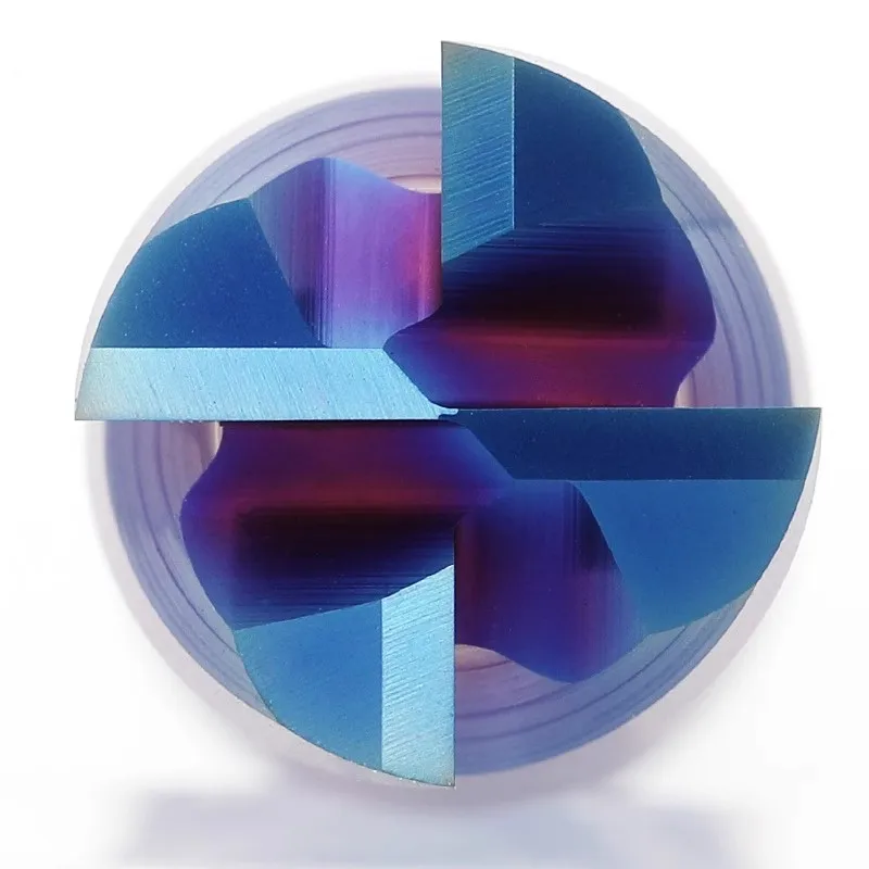 GARINA Milling Cutter 1-20mm Two Flutes Carbide End Mill TiCN Coated Flat End Mill Bit CNC Machine Milling Bit CNC Cutting Tools