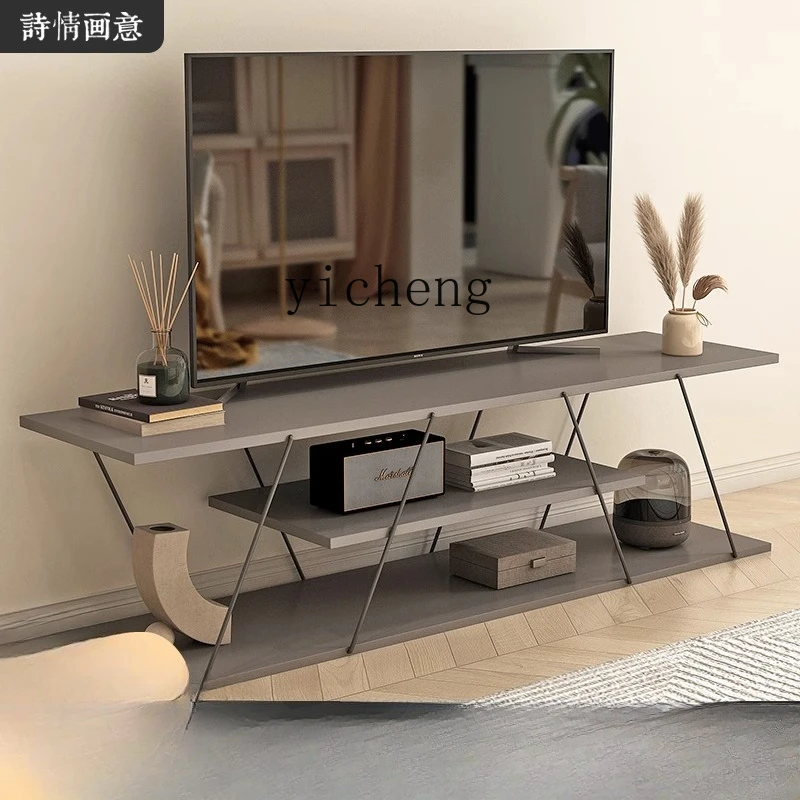 

ZK simple modern small apartment TV cabinet living room simple TV cabinet household storage locker